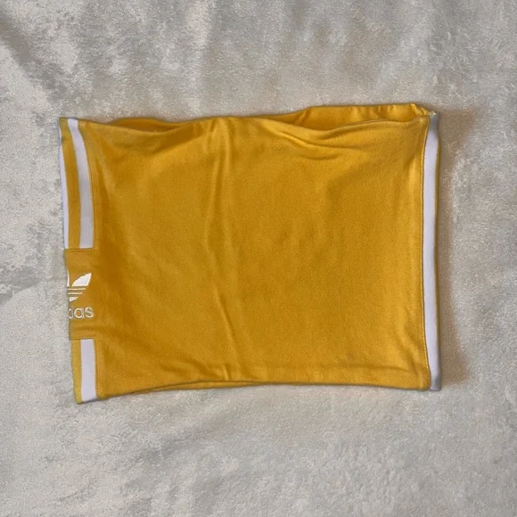 Adidas Original Three Stripe Tube Top - Picture 5 of 6